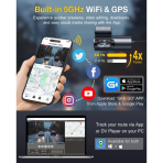 Dashcam GKU D600Pro 4K avant et arrière WiFi GPS avec IPS Screen – Image 3