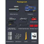 Dashcam GKU D600Pro 4K avant et arrière WiFi GPS avec IPS Screen – Image 4