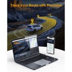 GKU D900 4K Avant et Arriere 30fps+2.5K 5.8Ghz WiFi GPS Dash Cam – Image 8